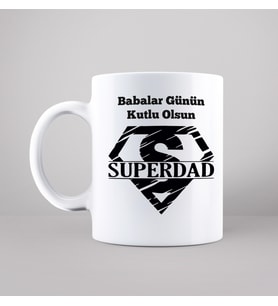 Babalar Günü Tasarımlı Kupa