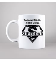 Babalar Günü Tasarımlı Kupa