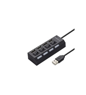 Usb Hub 4*Usb Siyah HDX7008