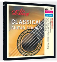 Alice AC132-N Klasik Gitar Teli (Normal)  Yüksek Kaliteli Polimer Yapı Kararlı Entonasyon ve Kristal Berraklığında Tiz Sesler
