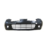 NISSAN MICRA- K12- 07/10; ÖN TAMPON SİYAH (SİS DELİKLİ)(TÜV)(TYG)