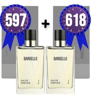 Bargello Parfüm 597 Erkek Woody 50 ML + 618 Erkek Oriental 50 ML EDP