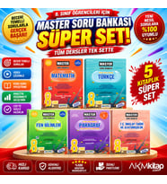 Okyanus Yayınları 8. Sınıf Master Serisi Soru Bankası Seti 5 Kitap