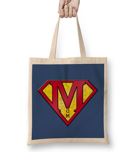 Supermom Süperanne 014 Bez Çanta Uzun Saplı