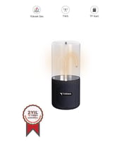 Torima D40 Siyah TWS Manyetik Bükülebilir Işık 5.3 Bluetooth Hoparlör Speaker