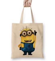 Minion Süperman Bez Çanta Uzun Saplı