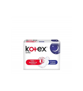 KOTEX ULTRA GECE 6 LI