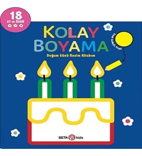 Kolay Boyama - Doğum Günü Resim Kitabım