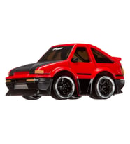 CarTuned JDM Seri 2 1985-87 Sprinter Trueno GT-Apex AE86 - Siyah Kırmızı Araba