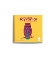 Zeynep Hızır - Çocuklar İçin Mandala - Hayvanlar (Krem)