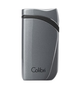 Colibri Falcon Tek Torch Pürmüz Metalik Gri Puro Çakmağı