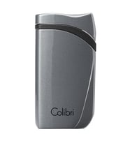 Colibri Falcon Tek Torch Pürmüz Metalik Gri Puro Çakmağı