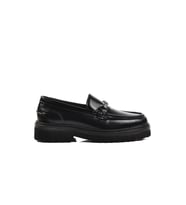 Ayakmod Premium 7710 Siyah Açma Hakiki Deri Erkek Loafer Ayakkabı