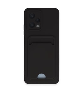 Xiaomi Poco X5 5g Kılıf Kelvin Kartvizitli Silikon - Siyah