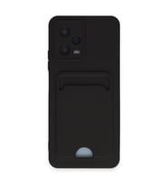 Xiaomi Poco X5 5g Kılıf Kelvin Kartvizitli Silikon - Siyah