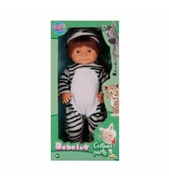 Dollz n More Bebelou Kostüm Partisi Bebeği 40 cm 26236 Zebra Kostümlü (Karışık)