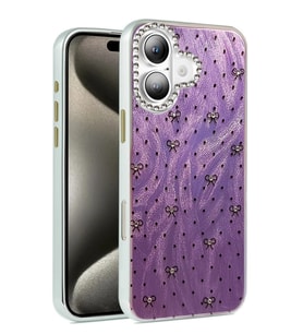 Durukar® iPhone 16 Kılıf Blade Aynalı Desenli Kapak - Desen 2