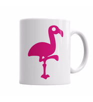 Pembe Yavru Flamingo 2 Kupa Bardak Porselen