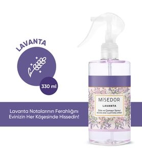 Misedor Lavanta Oda Ve Çamaşır Parfümü 330 ml