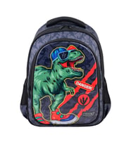 Muggle Okul Çantası Danger Dino Siyah İlkokul Sırt Çantası (Karışık)