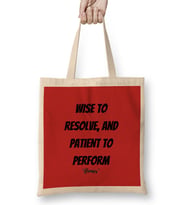 Homer Quotes Gift- Vintage Retro Rainbow Style Bez Çanta Uzun Saplı