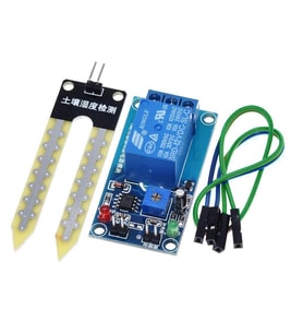 12V Toprak Nem Sensör Rölesi Ayarlı Nem Otomatil Sulama Ayar Kartı