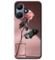 İnfinix Hot 30i Kılıf HD Desen Baskılı Kılıf - Retro Gül