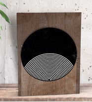 BK Gift Modern Art Tasarımlı Dekoratif Mini Kanvas Tablo 15x20cm-1
