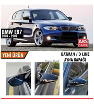 Bmw E87 Yarasa Ayna Kapağı Batman Parlak Siyah Piano Black