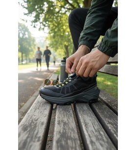 Enoch Erkek Mekanizmalı Bağcık Outdoor Ayakkabı - Akıllı Kilit Trekking Botu