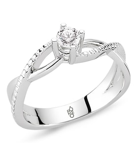 0.30 Ct Tektaş Pırlanta Yüzük  RM30064 (Çok Renkli)