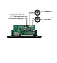 Usb bluetooth Fm 12V  ( 2 Hoparlör bağlanabilen ) mp3 dekoder