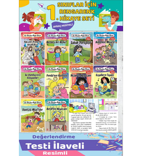 1.Sınıf Okumayı Sevdiren 10 lu Hikaye Seti 1