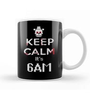 Fnaf Game Freddy Keep Calm It's 6am Kupa Bardak Porselen