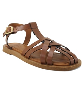 Beety 226 525 25YS Kadın Günlük Sandalet Taba