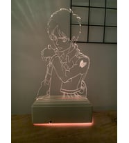 Attack on Titan Eren Jaeger 16 Renk Gece Lambası