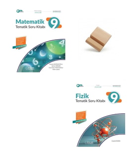 Palme 9. Sınıf 2027 MAARİF Matematik ve Fizik Tematik Soru Bankası + Telefon Standı
