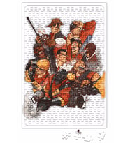 Team Fortress Red Team Puzzle 240 Parça Yapboz