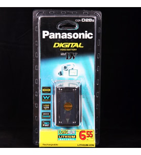 Panasonic CGR-D28S Batarya – 7.4V 2800mAh Li-Ion – AG-DVC7, NV-GS11, PV-DV100 ve Diğer Modellerle Uyumlu