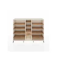 Hyperion Dolap 11 Raflı 3 Çekmeceli  220x44x163 Aytaşı-Çam