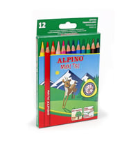 Alpino Maxi Tri Kalın Kuru Boya 12 Renk 