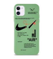 Apple iPhone 11 Uyumlu Lansman Kılıf Sneakers Tasarımlı Altı Kapalı İçi Kadife Kaplı Silikon Kapak (Şeffaf)