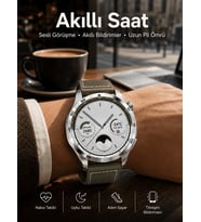 Akıllı Saat Bildirim Görme Sesli Görüşme Çoklu Kordon GPS Takibi