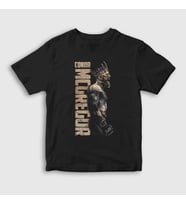 Presmono Unisex Çocuk Siyah King V2 Ufc Conor McGregor T-Shirt 315399tt