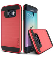 VRS Design Galaxy S6 Edge ile Uyumlu Verge Kılıf Crimson Red