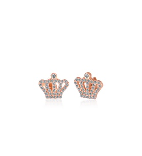 EMILIANO JEWELLERY SİLVER 925 AYAR TAŞLI TAC KÜPE