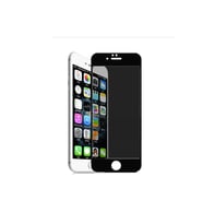 Apple iPhone 8 Plus Uyumlu Zore Rika Premium Privacy Temperli Cam Ekran Koruyucu (Siyah)