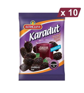 Altıncezve Karadut Toz İçecek Soğuk - 450 gr - 10LU PAKET