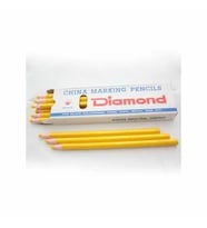 Diamond İpli Sarı Asetat İşaretleme Kalemi (12 li Paket)