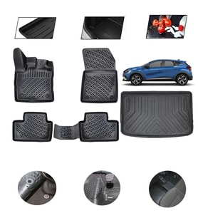 Renault Captur Üst 2021 Model 4D Bagaj Paspas Set
